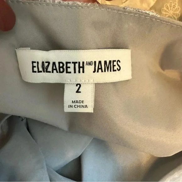 Elizabeth and James Lise Tiered Silk Maxi Dress - Picture 9 of 12